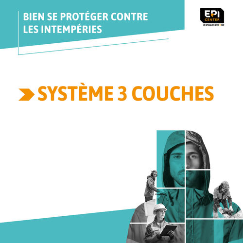 BIEN SE PROT&Eacute;GER CONTRE LES INTEMP&Eacute;RIES - LE SYST&Egrave;ME 3 COUCHES
