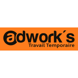Marquage DOS T. SERIGRAPHIQUE "ADWORK'S" 20 Cm Coloris Noir Sur Chasuble