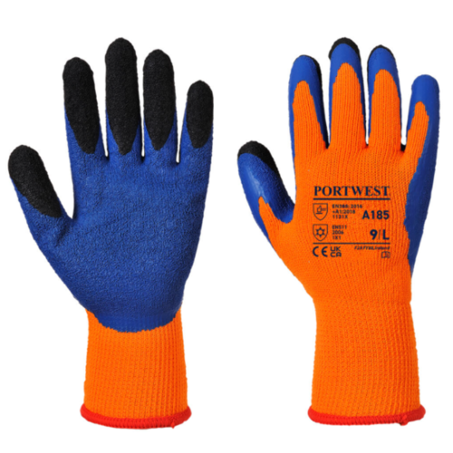 GANT protection froid DUO-THERM A185 ORANGE/BLEU