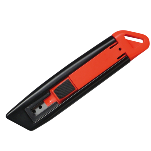 CUTTER ULTRA KN10 SAFETY A LAME RETRACTABLE NOIR/ROUGE