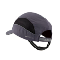 Casquette anti-heurt a&eacute;r&eacute;e grise TOUTE SAISON ALLC03V05 Visi&egrave;re 5cm