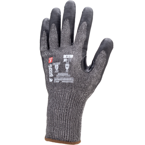 GANTS EUROCUT N600 CUT F. 13G HPPE MICRO MOUSSE NIT. TACTILE