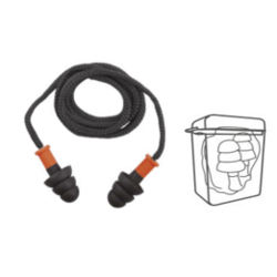 BOUCHONS D'OREILLES REUTILISABLES CORDE BTE THERMOPLASTIQUE SNR34