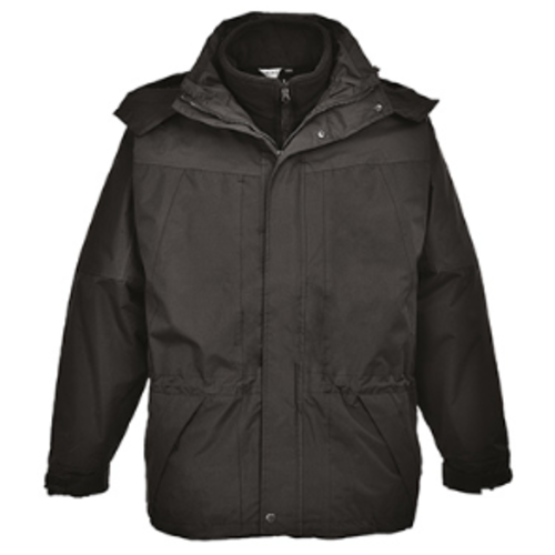 PARKA HOMME BICOLORE AVIEMORE NOIR