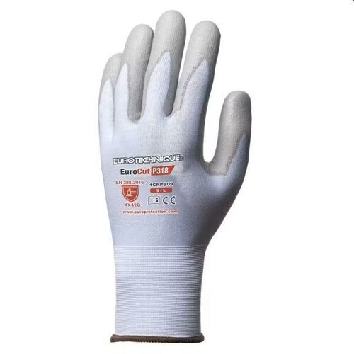 Gant EUROCUT P318 HPPE cut 3 18G bleu paume enduit PU