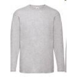 T-SHIRT MANCHES LONGUES VALUEWEIGHT GRIS CHINE T3XL