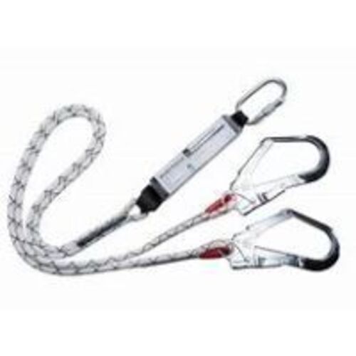 LANI&Egrave;RE DOUBLE AVEC ABSORBEUR DE CHOC BLANC