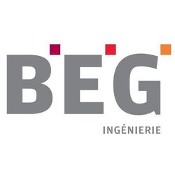 Marquage COEUR T.SERIGRAPHIQUE "BEG INGENIERIE" 8/10 Cm