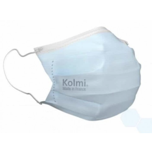 Masque hygi&egrave;ne OP'R BLEU M13101-30 MADE IN FRANCE 60 masques (En carton de 16)