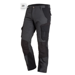 Pantalon de travail Twill FHB FLORIAN anthracite-noir 250G