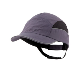 Casquette anti-heurt a&eacute;r&eacute;e grise TOUTE SAISON ALLC03V05 Visi&egrave;re 5cm AVEC VIS