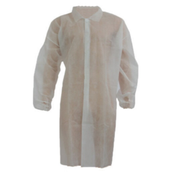 BLOUSE POLYPRO HE par 10 pcs   Blanc
