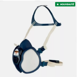 Demi masque antigaz 3M4255 FFA2P3 R D vapeurs organiques (la pi&egrave;ce)