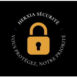 Marquage SERIGRAPHIQUE "HERXIA SECURITE" dos 20 Cm