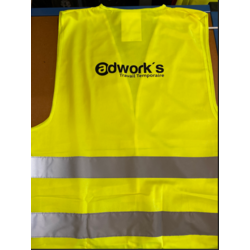 Gilet HV NEPPA  ADWORKS SERIGRAPHIE DOS INCLUSE TL/XL
