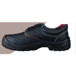 CHAUSSURE S3 SANS METAL BASSE   Noir coutures rouges Taille : C36