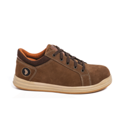 Chaussures de s&eacute;curit&eacute; basses pour femme BESSY S3 nubuck Marron 37