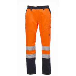 Pantalon HV C/P 250G CHARTER Orange/marine TL (48-50)
