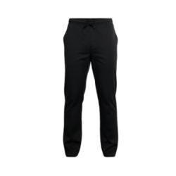 PANTALON PADY P/C NOIR PRESSIONS BAS Ingré