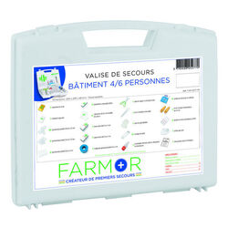 Valise secours BATIMENT 4/6 PERSONNES Ingré