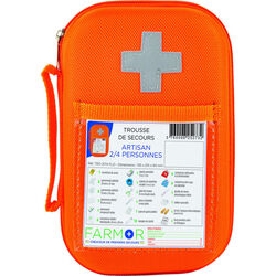 Trousse secours fluo ARTISAN 2/4 PERSONNES Ingré