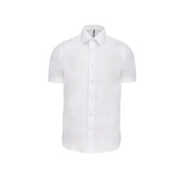 Chemise MC Homme Coton Stretch Ingré