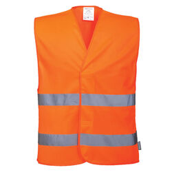 Gilet HV double bande baudrier Ingré