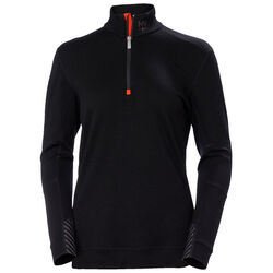 T-shirt thermique LIFA MERINO HALF ZIP women Ingré